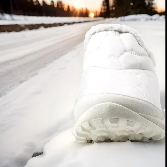 Merrell Antora 3 Thermo Moc Low Top Quilted Ripstop Leather Sneaker Chalk Sz 10 - Picture 6 of 14